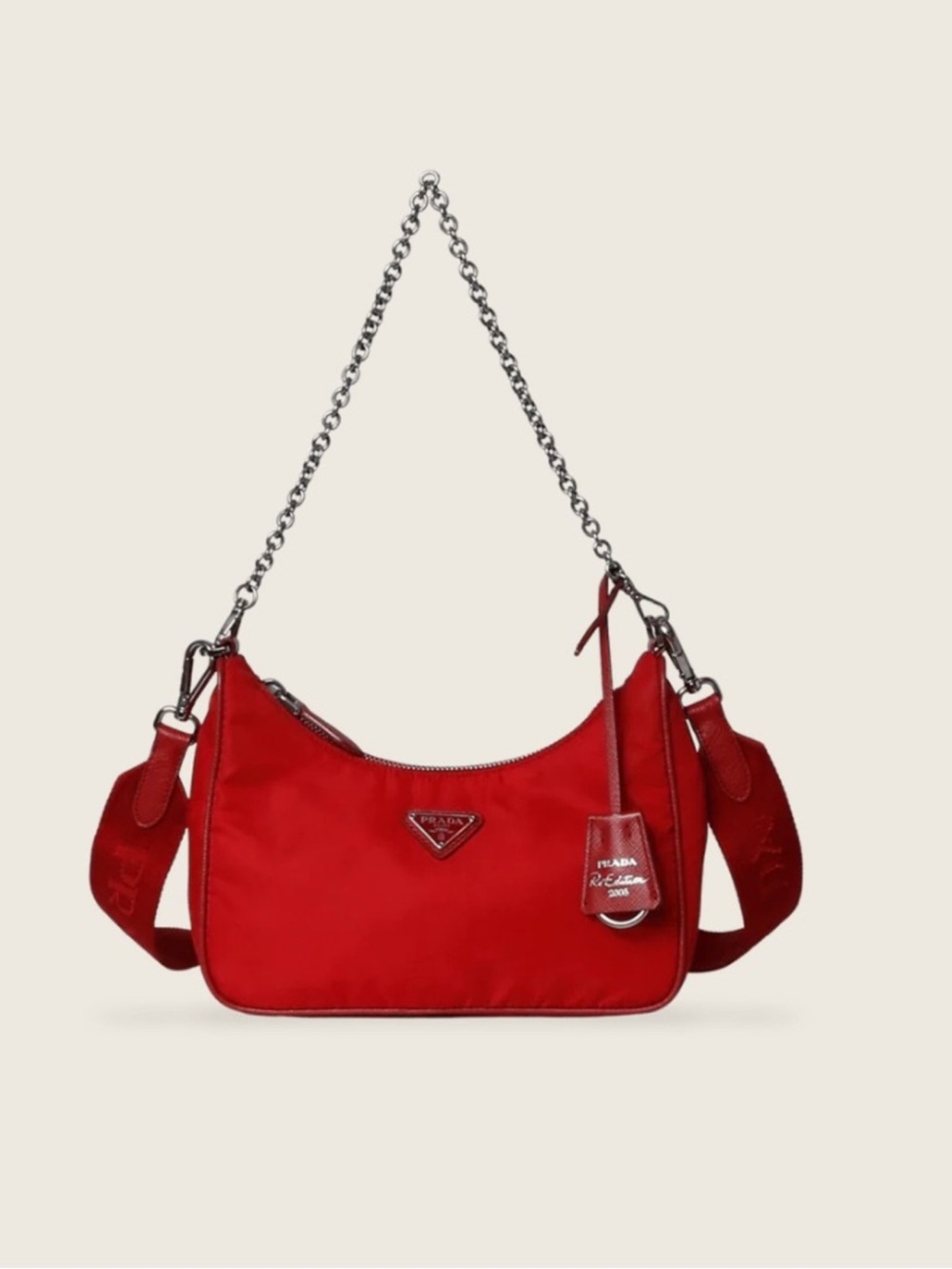 Prada Re-Edition 2005 Multi-Pochette Re-Nylon Bag